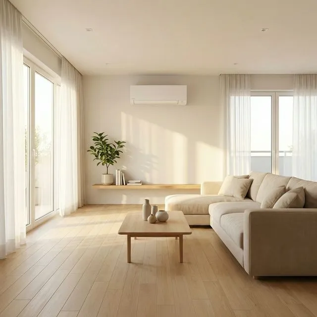 Clean Living Room